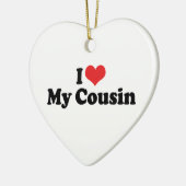 Ik hou van mijn neef Ornament (Links)