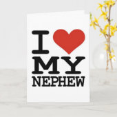 **** IK HOU VAN MIJN NEEFJE **** VERJAARDAG KAART (Gele Bloem)