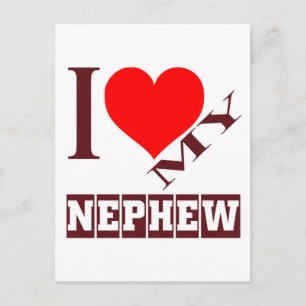 Ik hou van mijn Nephew. Briefkaart