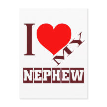 Ik hou van mijn Nephew.