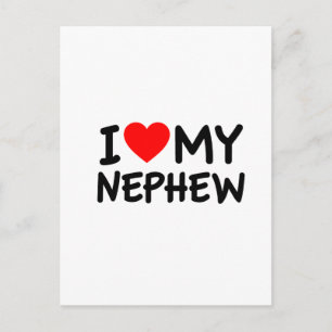Ik hou van mijn Nephew Briefkaart