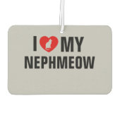 Ik hou van mijn NephMeow Cat Lover Luchtverfrisser (Achterkant)