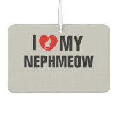 Ik hou van mijn NephMeow Cat Lover Luchtverfrisser (Voorkant)
