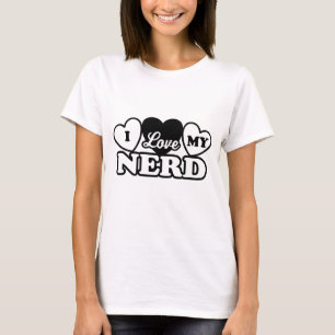 Ik hou van mijn nerd t-shirt