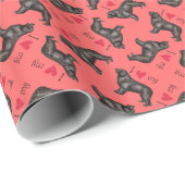 Ik hou van mijn Newfoundland Cadeaupapier (Rol Hoek)