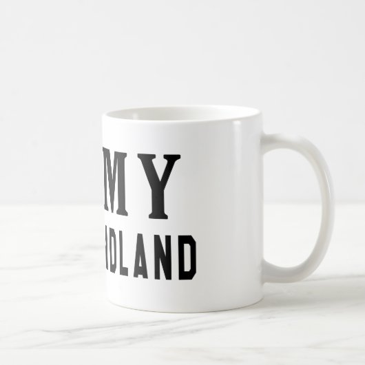 Ik hou van mijn Newfoundland Koffiemok (Rechts)