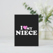 Ik hou van mijn nicht briefkaart (Staand voorkant)