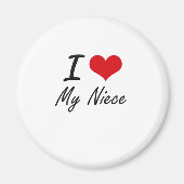 Ik hou van mijn nicht magneet (Voorkant)