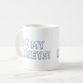 Ik hou van mijn nieren koffiemok (Voorkant links)