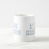 Ik hou van mijn nieren koffiemok (Center)