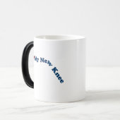 Ik hou van mijn nieuwe knie magische mok (Voorkant links)