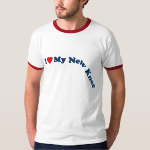 Ik hou van mijn nieuwe knie t-shirt