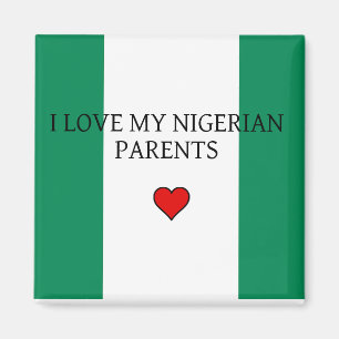 Ik hou van mijn Nigeriaanse ouders Magneet