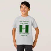 Ik hou van mijn nigeriaanse vader t-shirt (Voorkant volledig)
