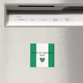 Ik hou van mijn Nigeriaanse vrouw Magneet (Insitu (Vaatwasser))