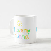 Ik hou van mijn nonna koffiemok (Voorkant links)