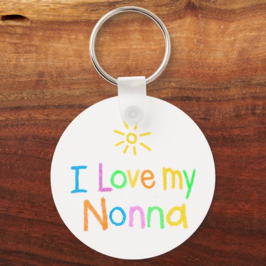 Ik hou van mijn nonna sleutelhanger (Voorkant)