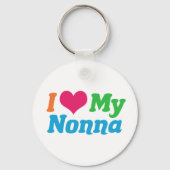 Ik hou van mijn nonna sleutelhanger (Voorkant)