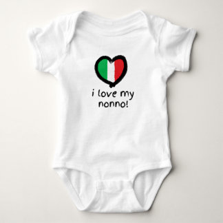Ik hou van mijn nonnisch Baby Bodysuit Shirt