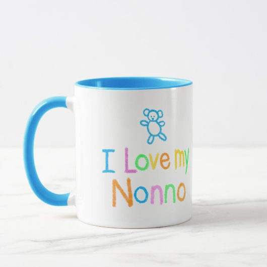 Ik hou van mijn nonno mok (Links)
