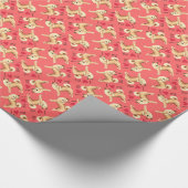 Ik hou van mijn Noors Buhund Cadeaupapier (Hoek)