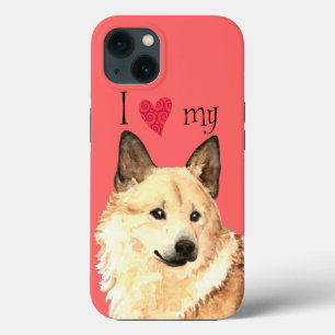 Ik hou van mijn Noors Buhund Case-Mate iPhone Case