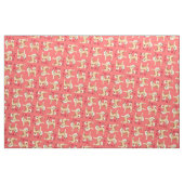 Ik hou van mijn Noors Buhund Stof (Fat Quarter)