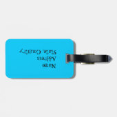 Ik hou van mijn Noorse hond Bagagelabel (Achterkant horizontaal)