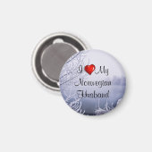 Ik hou van mijn Noorse man Magneet (Voorkant / Achterkant)