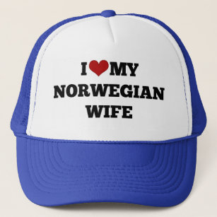 Ik hou van mijn Noorse vrouw Trucker Pet