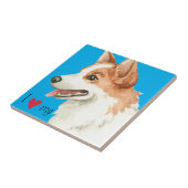 Ik hou van mijn Norrbottenspets Tegeltje (Zijkant)