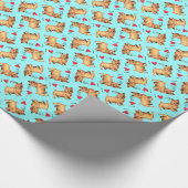 Ik hou van mijn Norwich Terrier Cadeaupapier (Hoek)