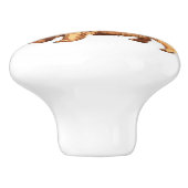 Ik hou van mijn Norwich Terrier Keramische Knop (Zijkant)