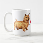 Ik hou van mijn Norwich Terrier Koffiemok (Links)