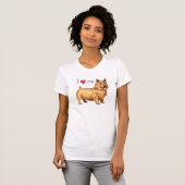 Ik hou van mijn Norwich Terrier T-shirt (Voorkant volledig)