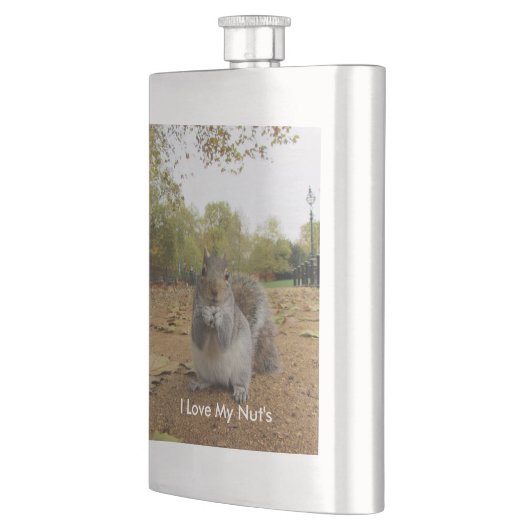 Ik hou van mijn nut heupfles (Links)