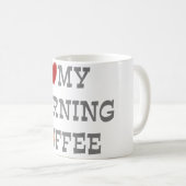 Ik hou van mijn ochtendkoffie-Mok Koffiemok (Voorkant rechts)