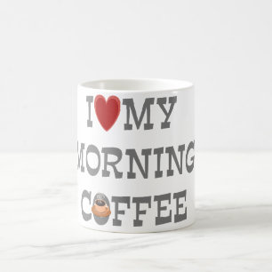 Ik hou van mijn ochtendkoffie-Mok Koffiemok