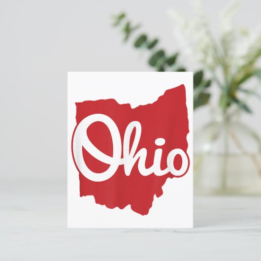 Ik hou van mijn Ohio Home Script Ohio (Staand voorkant)