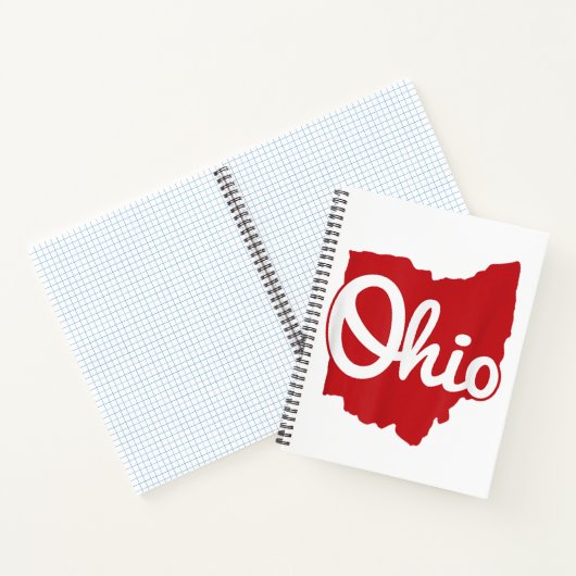 Ik hou van mijn Ohio Home Script Ohio Notitieboek (Binnen)
