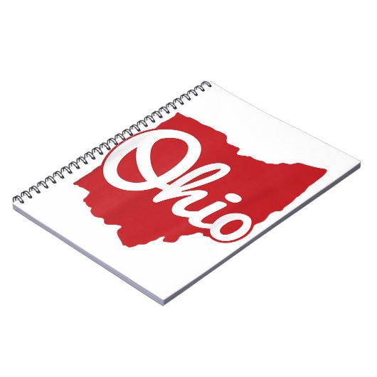 Ik hou van mijn Ohio Home Script Ohio Notitieboek (Linkerzijde)