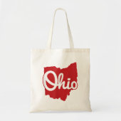 Ik hou van mijn Ohio Home Script Ohio Tote Bag (Voorkant)