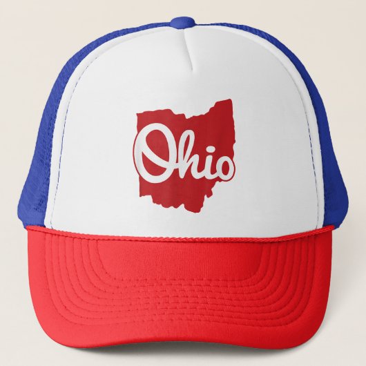 Ik hou van mijn Ohio Home Script Ohio Trucker Pet (Voorkant)