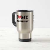 Ik hou van mijn oloog reisbeker (Voorkant links)
