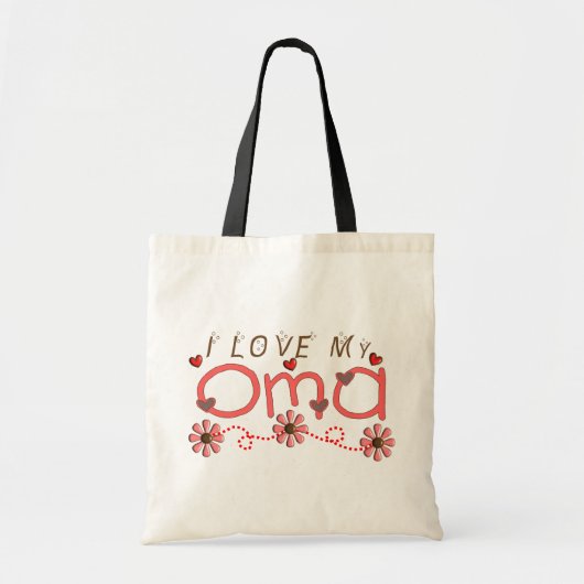 Ik hou van mijn OMA-cadeaus Tote Bag (Voorkant)