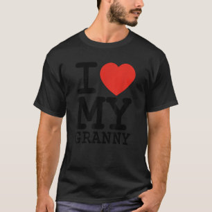 Ik hou van mijn oma familie bijpassende Valentijns T-shirt