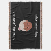 "Ik hou van mijn oma" gooit deken van kleinkindere (Voorkant Verticaal)