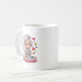 Ik hou van mijn oma koffiemok