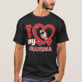 Ik hou van mijn oma Persoonlijk T-shirt (Voorkant)