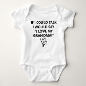 Ik hou van mijn oma romper (Voorkant)